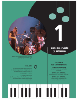 Sonido, ruido y silencio