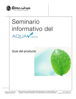Este documento es propiedad de Rena Ware International. No se