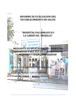 Hospital Pacasmayo - Centro de Prevención y Control de