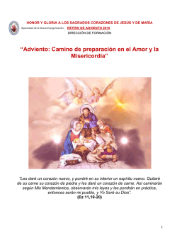 1.- Retiro de Adviento para Comunidades de Adultos del ANE-2015