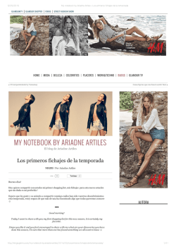 MY NOTEBOOK BY ARIADNE ARTILES