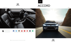 Ver el folleto del Accord Sedan