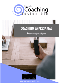 Empresarial 2015 - Escuela Coaching Sostenible