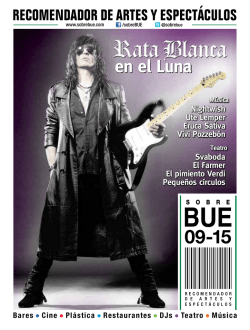 en el Luna - Planeando sobre BUE