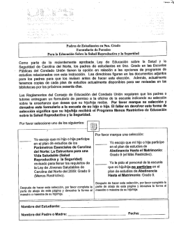 Como parte de la recientemente aprobada_ Ley de Educación