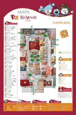 Mira el mapa de KidZania