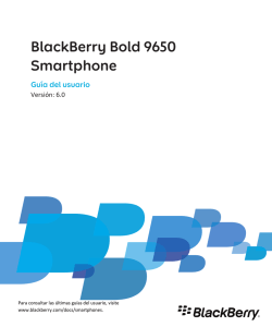 BlackBerry Bold 9650 Smartphone - 6.0