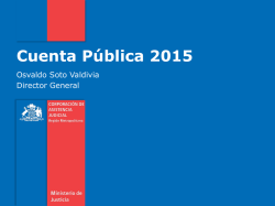 Cuenta Pública 2015