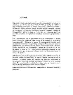 El presente trabajo está dirigido a docentes, alumnos y a toda la