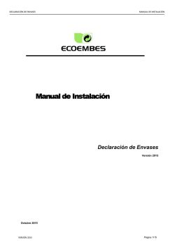 Manual de instalación PDF