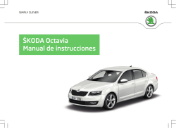 &Scaron;KODA Octavia Manual de instrucciones