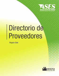 Regi&oacute;n Este - Molina Healthcare