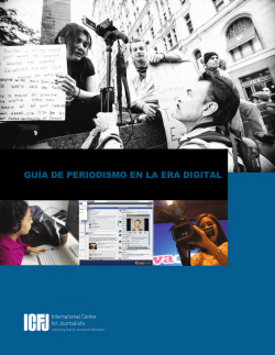 Guía de periodismo en la era digital