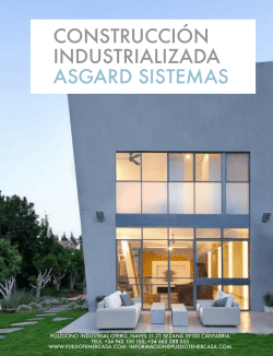 construcción industrializada asgard sistemas