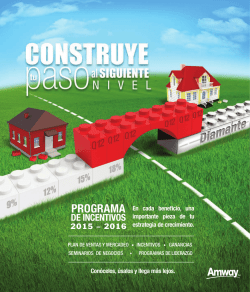incentivo - amway de mexico