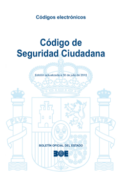 Código de Seguridad Ciudadana