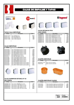 Cajas de Conexion