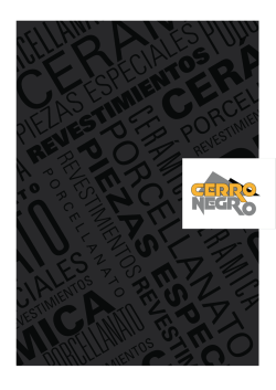Catalogo Cerro Negro Completo