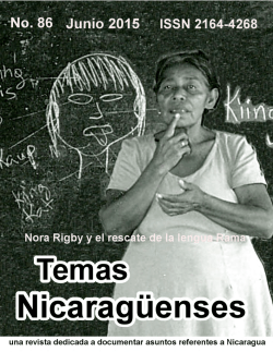 Revista de Temas Nicaragüenses No. 86