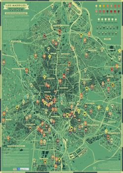 Mapa de mano Los Madriles