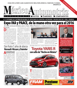 Expo INA y PAACE, de la mano otra vez para el