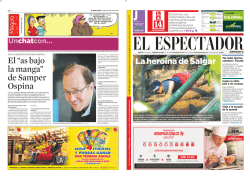 El &ldquo;as bajo la manga&rdquo; de Samper Ospina