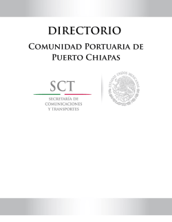 DIRECTORIO - Puerto Chiapas