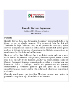 Ricardo Barroso Agramont - Instituto Estatal Electoral de Baja