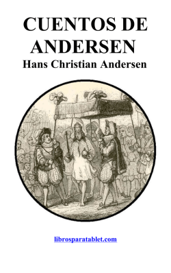 CUENTOS DE ANDERSEN. Hans Christian
