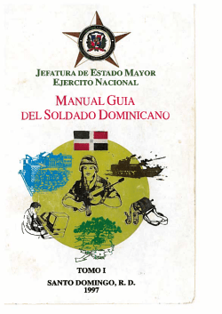 MANUAL GUIA DEL SOLDADO DOMINICANO