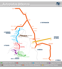 Autopistas Urbanas