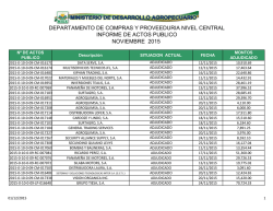 noviembre 2015 departamento de compras y proveeduria nivel