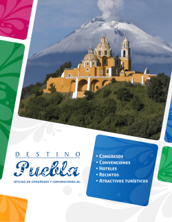 • Congresos • Convenciones • Hoteles • Recintos