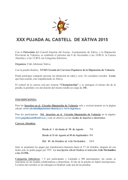 Reglament XXIX Pujada 2.docx - Circuito Diputación de Valencia