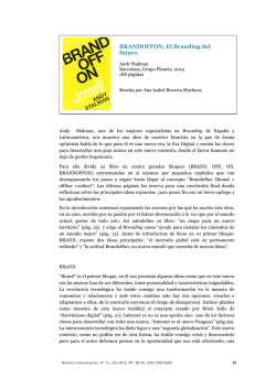 BRANDOFFON. El Branding del futuro Andy Stalman Barcelona
