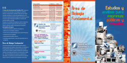 Área de Biología Fundamental - Centro de Instrumentación Científica