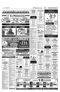 clasificados - Pampa Humeda