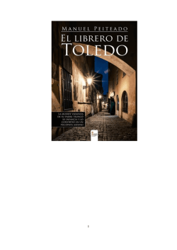 Manuel Peiteado El librero de Toledo