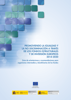 promoviendo la igualdad y la no discriminación a través de los