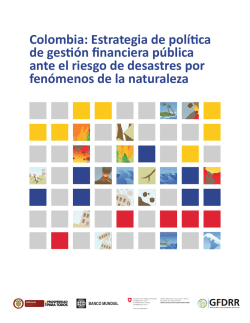 Colombia: Estrategia de política de gestión financiera pública ante