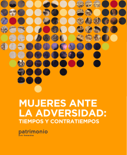 Mujeres ante la adversidad: tiempos y contratiempos
