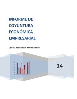 Coyuntura Económica 2014 - Cámara de Comercio de Villavicencio