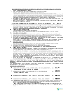 Descargue aquí - Requisitos para Matrimonio Civil