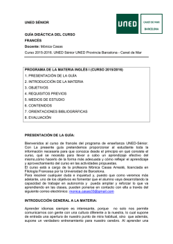 uned senior frances - Ajuntament de Canet de Mar