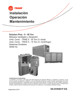 Instalaci&oacute;n Operaci&oacute;n Mantenimiento Solution