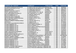 lista completa de agentes