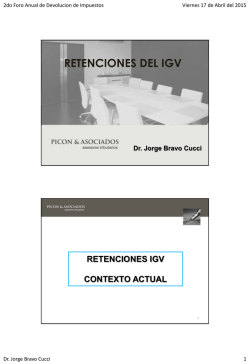 RETENCIONES DEL IGV