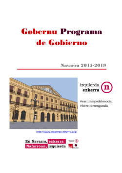 Descargar Programa completo de Gobierno