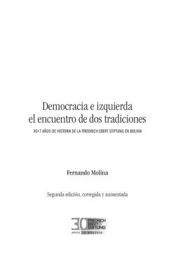 Democracia e izquierda el encuentro de dos tradiciones