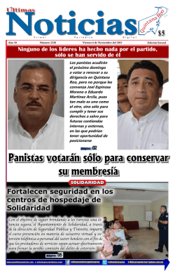 Panistas votarán sólo para conservar su membresía